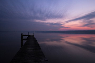 Fototapeta premium Dramatische Stimmung am See