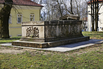 Obraz premium Old tomb in Bihac. Bosnia and Herzegovina