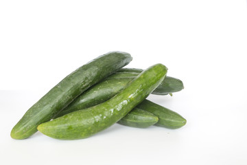 cucumber isolated on white