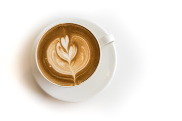 Hot Latte Coffee.