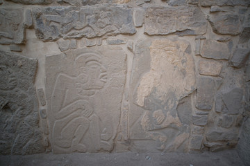 Monte Alban is a large pre-Columbian archaeological site in Oaxaca, Mexico