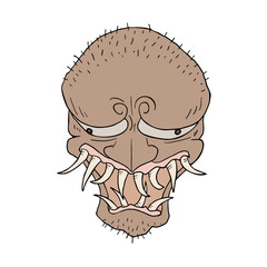 ugly monster illustration