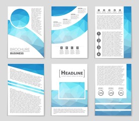 Abstract vector layout background set. For art template design, list, page, mockup brochure theme style, banner, idea, cover, booklet, print, flyer, book, blank, card, ad, sign, sheet,, a4.