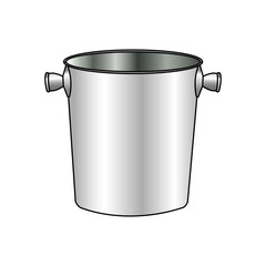 ice bucket icon image vector illustration design 