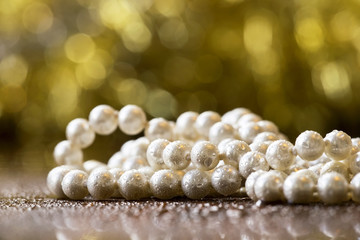 White pearls - gift for woman