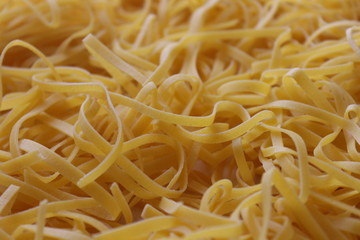 Tagliatelle, original italian food