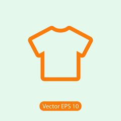 Tshirt Icon icon, vector illustration. Flat design style  