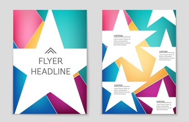 Abstract vector layout background set. For art template design, list, front page, mockup brochure theme style, banner, idea, cover, booklet, print, flyer, book, blank, card, ad, sign, sheet,, a4