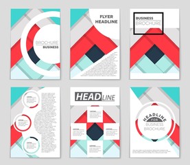 Abstract vector layout background set. For art template design, list, front page, mockup brochure theme style, banner, idea, cover, booklet, print, flyer, book, blank, card, ad, sign, sheet,, a4