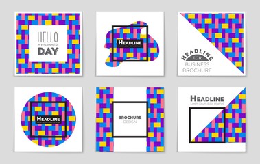 Abstract vector layout background set. For art template design, list, page, mockup brochure theme style, banner, idea, cover, booklet, print, flyer, book, blank, card, ad, sign, sheet,, a4.