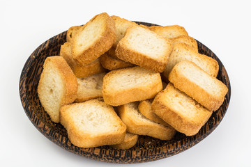 Crispy wheat crunches