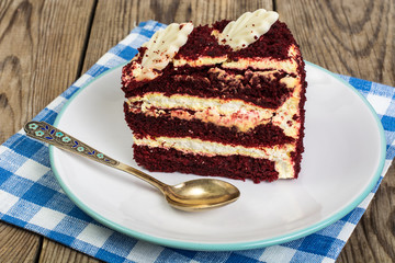 Traditional American Red Velvet Cake