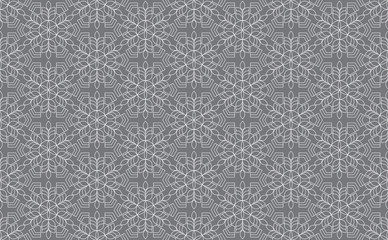 Fototapeta premium Zentangle styled geometric ornament pattern element. Orient traditional ornament. Boho styled. Abstract geometric seamless pattern elegant element for cards and invitations.