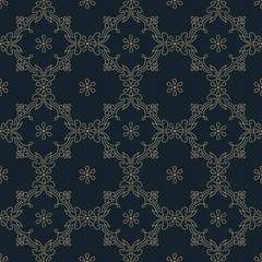 Zentangle styled geometric ornament pattern element. Orient traditional ornament. Boho styled. Abstract geometric seamless pattern elegant element for cards and invitations.