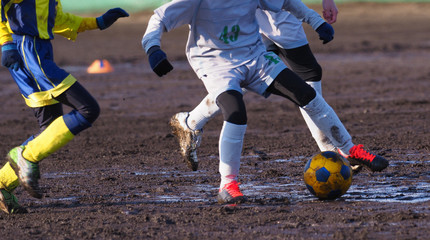 Naklejka premium サッカー フットボール