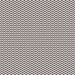 Vector seamless pattern, thin horizontal smooth zig-zag wavy lines. Simple striped black & white monochrome texture. Abstract repeat background. Design for prints, decor, textile, fabric, furniture