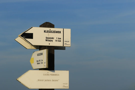 Drogowskaz Suwalszczyzna