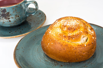 Fresh sweet wheat rolls