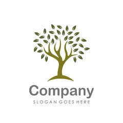 Obraz premium Creative and unique tree illustration vector