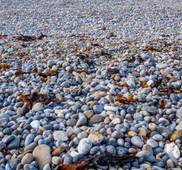 Beach pebbles