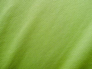green sports clothing fabric jersey texture
