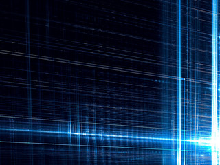 Tech or sci-fi background - abstract digitally generated image