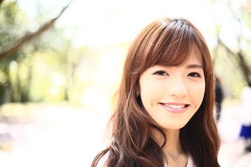 Obraz premium 女性ポートレート