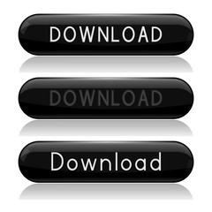 Black oval DOWNLOAD buttons. Active and normal