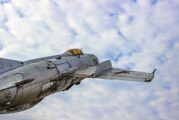 Old combat aircraft