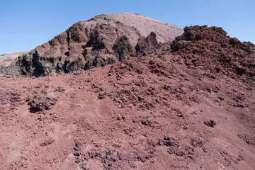 Inside the crater, Mount Vesuvius