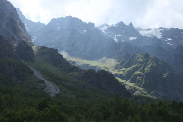 Obraz premium Journey through the Republic of North Ossetia