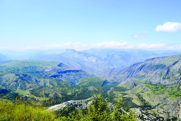 Obraz premium In the mountains of the Caucasus