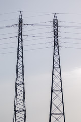 Electricity towers
