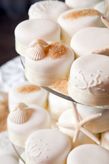 Wedding Mini Cake Ocean Theme