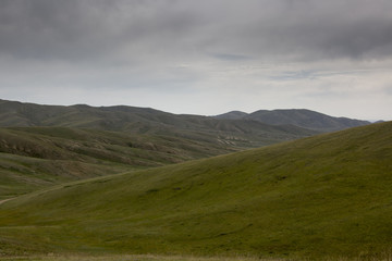 Die mongolische Steppe