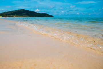 Obraz premium Beautiful tropical wild beach in island Phu Quoc