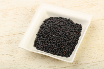 Black lentils