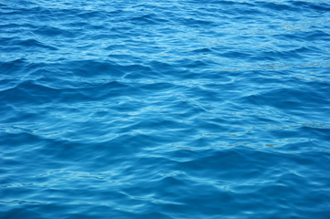 Water surface of the calm sea