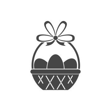 Vector Easter Basket - Illustration