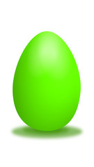 Grünes Osterei