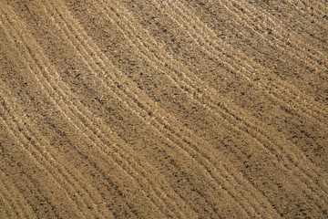 Abstract Ploughed Field