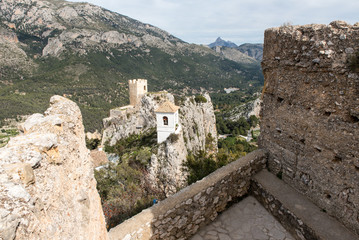 Guadalest Spanien