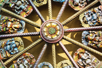 decorative potter wheel 