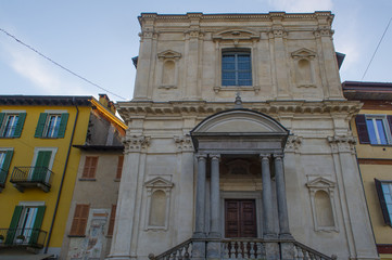Fototapeta na wymiar Chiesa di Santa Maria di Loreto in Arona, Piemont , Italy