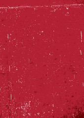 Red grunge background. Blank aged red paper background, vertical. A4 format, grunge textures in layers and can be edited. - 144438197