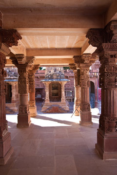 Indien - Rajasthan - Osian - Jain Tempel