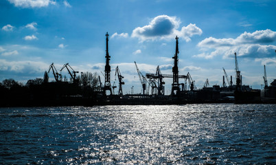 Obraz premium Hamburg harbor