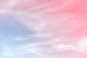 sun and cloud background with a pastel colored

