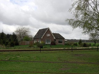 Fototapeta na wymiar landhaus in holland