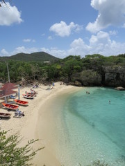 Fototapeta na wymiar Beautiful Beach in Curacao